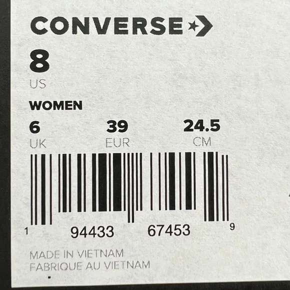 NWT Converse Chuck Taylor All Star Women’s Shoes - Picture 10 of 11